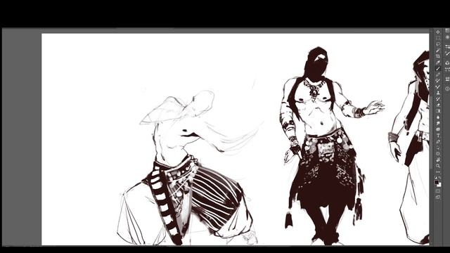 Sketches of ethnic costumes смотреть онлайн