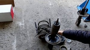 Chevrolet Epica Шевроле Эпика 2011 года Замена передних стоек