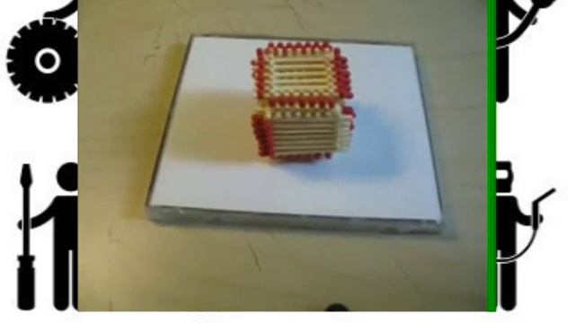 Как сделать из спичек домик , ДОМИК ИЗ СПИЧЕК лучший подарок смотреть онлайн