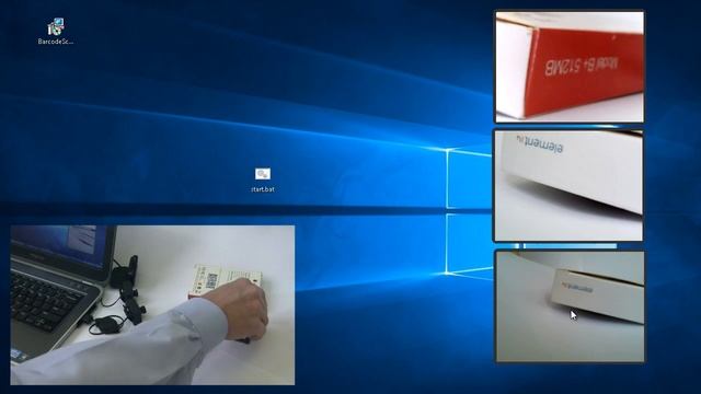 BarcodeScanner #2 for Windows with 3 USB cameras смотреть онлайн