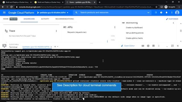 Build and Deploy a Docker Image to a Kubernetes Cluster #gcp #kubernetes #qwiklabs смотреть онлайн