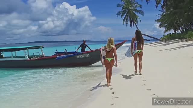 Прекрасное видео про девушек-серфингисток смотреть онлайн