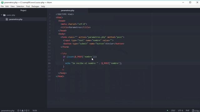 Enviar y recibir datos con GET y POST en PHP смотреть онлайн