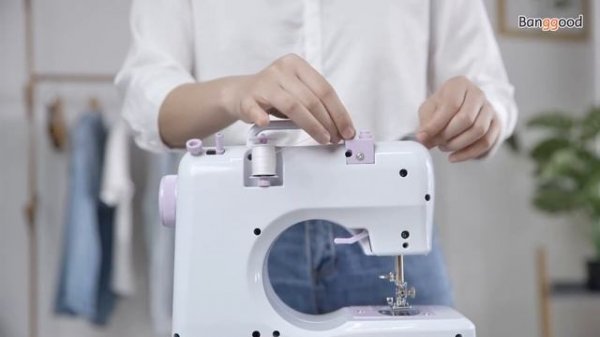 12 Stitches Mini Household Sewing Machine丨 Fanghua 505A Portable Sewing Machine - Banggood New Tec