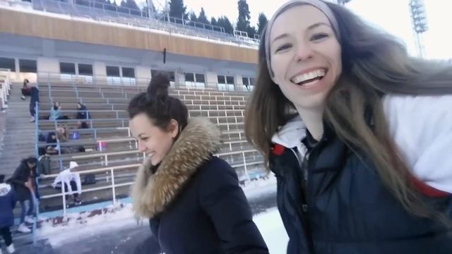 СМОТРИТЕ САМЫЙ ВЫСОКОГОРНЫЙ КАТОК В МИРЕ// катание на коньках смотреть онлайн