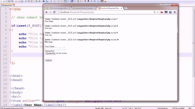 File Upload In PhP for begginer's смотреть онлайн