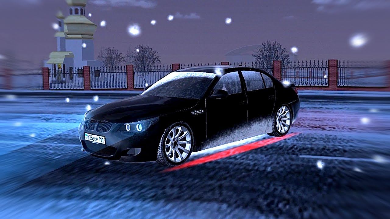 КРАСИВЫЙ НОЧНОЙ ДРИФТ НА BMW M5 E60 смотреть онлайн