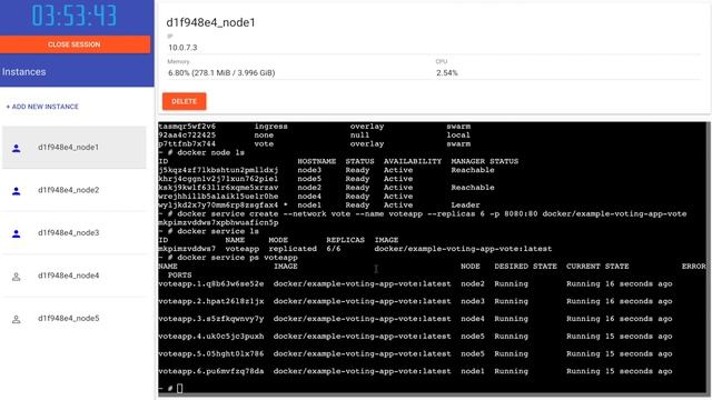 Building a $0 Docker Swarm in seconds with play-with-docker смотреть онлайн