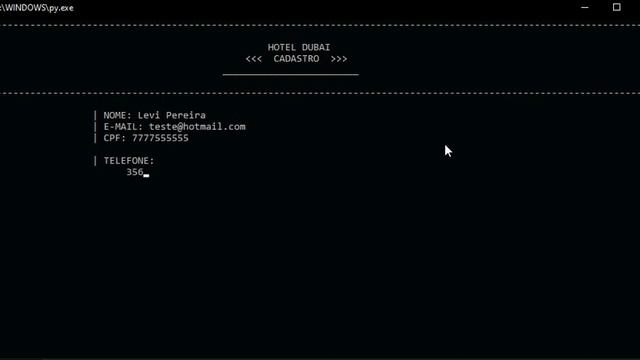 Testando menu de cadastro feito em python SIMPLES смотреть онлайн