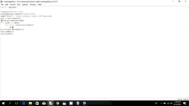 Python Basic: 17 database handling part 3 select command смотреть онлайн