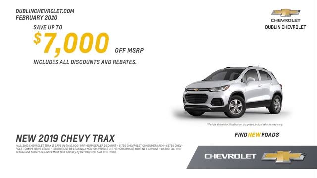 2019 CHEVROLET TRAX Offer Dublin Chevrolet February SP смотреть онлайн