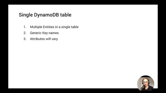 SQL vs NoSQL (DynamoDB) Table Design смотреть онлайн