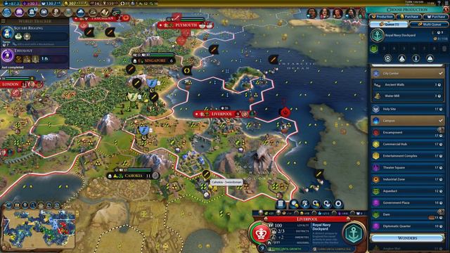 Printing the Navy - Civ 6 England Ep.4 смотреть онлайн