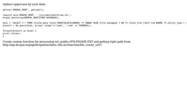 Drupal: db_query(); -- list of files attached to a node? (2 Solutions!!) смотреть онлайн