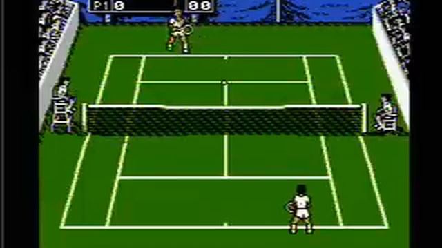 Jimmy Connors' Pro Tennis Tour - NES Gameplay смотреть онлайн