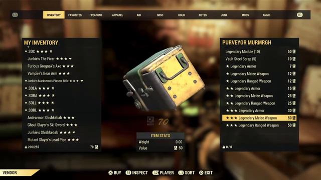 Redeeming 2000 Scrip on 50% off Melee Weapons! смотреть онлайн