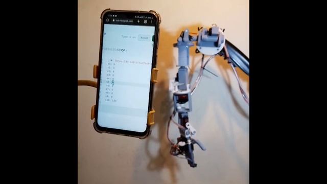 [2023-07-23] test điều khiển cánh tay dùng Node Red và MongoDB chart trên mobile phone смотреть онлайн