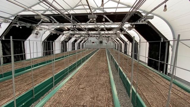 Look at the inside of my fully automated $150k - 30x96 Light Dep Greenhouse смотреть онлайн