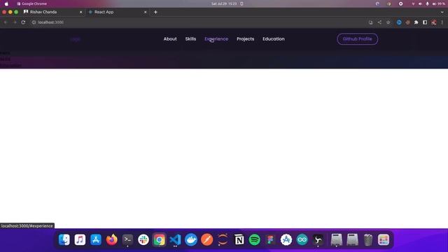 Next Level ReactJs Portfolio Website (NEW 2023) ✅ | Responsive Portfolio | ReactJs Beginner Project смотреть онлайн