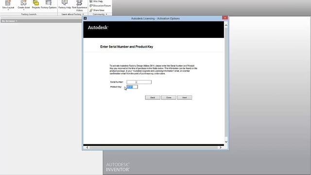 Autodesk Factory Design Suite 2014 Activation error смотреть онлайн
