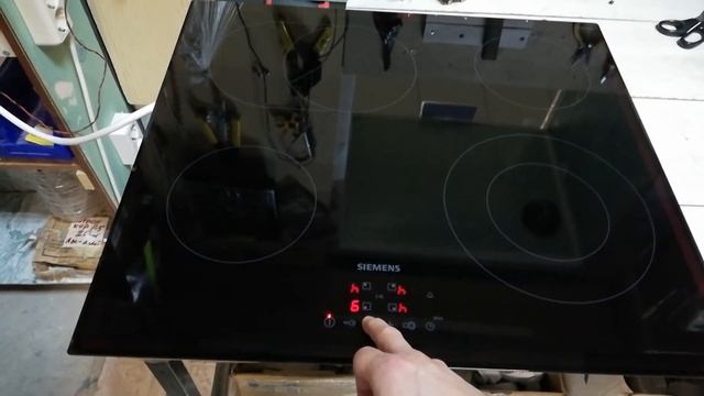 Siemens ET651BNB1E чёрная электро стеклокерамическая варочная поверхность смотреть онлайн