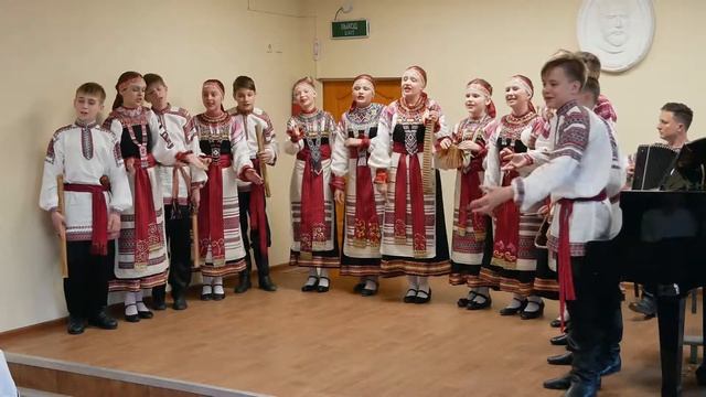 Кума к куме приходила (Лазоревый цвет, средняя группа) смотреть онлайн