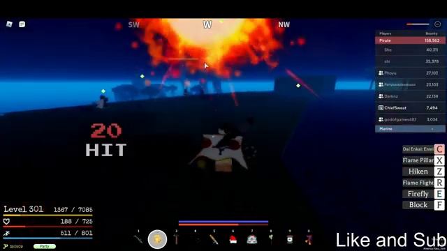 Roblox Grand piece Online SEA KINGS IN A NUTSHELL смотреть онлайн