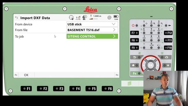 How To Use a Total Station.Export & Import Data смотреть онлайн