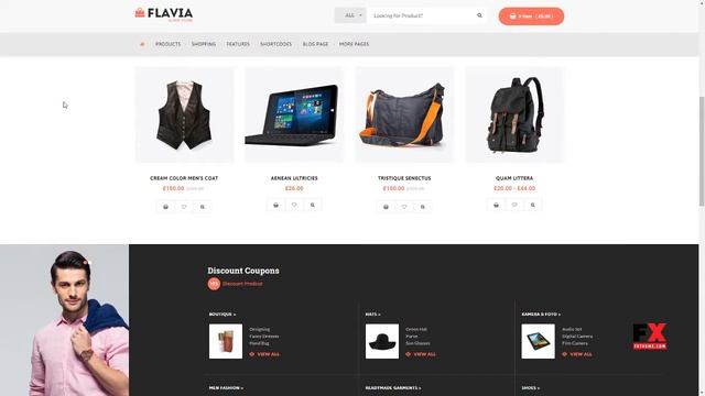 Flavia - Download Responsive WooCommerce WordPress Theme Craig смотреть онлайн
