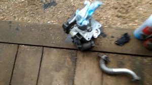 Снятие и чистка клапана ЕГР на Nissan X-Trail T-31 2.0Dci M9R или ошибка p0488