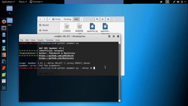 Sms Spammer Python Script смотреть онлайн