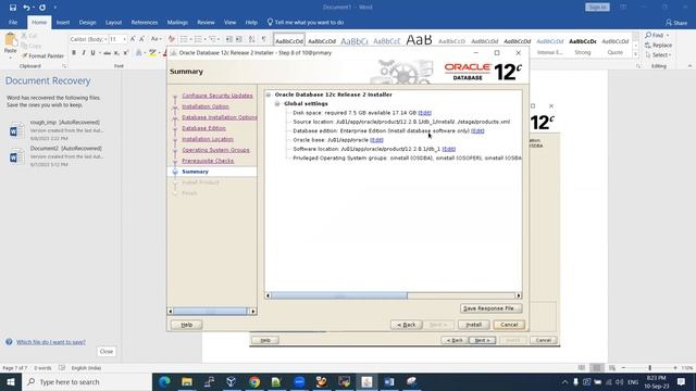 How to install Oracle Database 12C R2 database on Linux 7.9 Step by Step Details смотреть онлайн