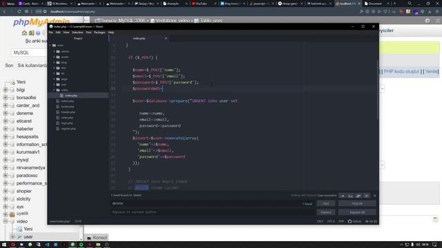 PHP İLE GİRİŞ VE KAYIT SİSTEMİ YAPIMI | PHP ÜYELİK SİSTEMİ | MEMBERSHİP SYSTEM WİTH PHP смотреть онлайн
