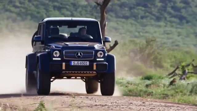 Mercedes-Maybach G 650 Landaulet покоряет Африку