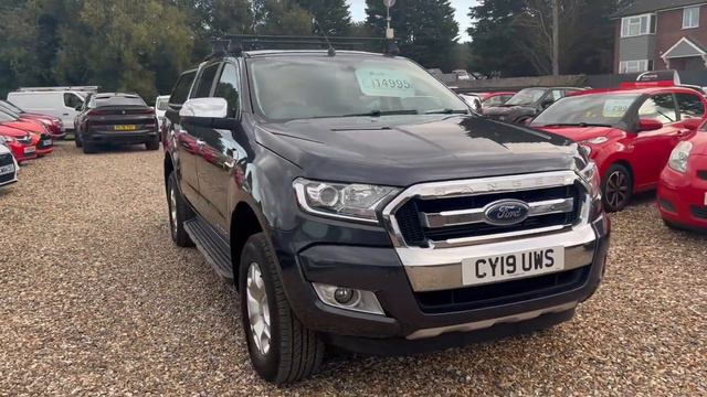 19 19 Ford Ranger 2.2 TDCi Limited 1 Pickup 4dr Diesel Auto 4WD Euro 5 (160 ps) смотреть онлайн