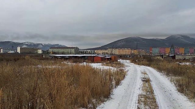 Осень на Колыме. Сусуман. Лето вернулось, но дым остался... смотреть онлайн