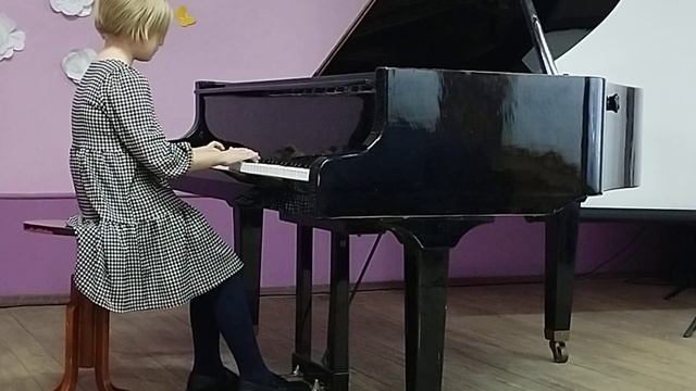 Антонова Марина .Этюд "По волнам" И. Беркович смотреть онлайн