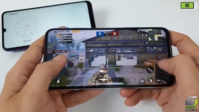 Huawei P40 Lite test game PUBG Mobile Metro Royale смотреть онлайн