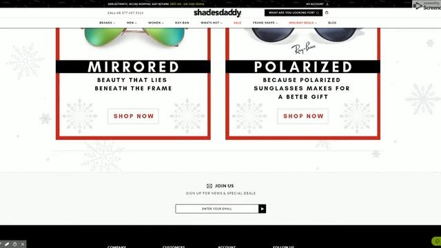 Website Design Page: Ray Ban Eyewear смотреть онлайн