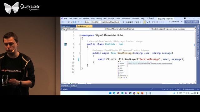 Real-Time Connected Apps with .NET MAUI, Blazor and SignalR - Gerald Versluis смотреть онлайн