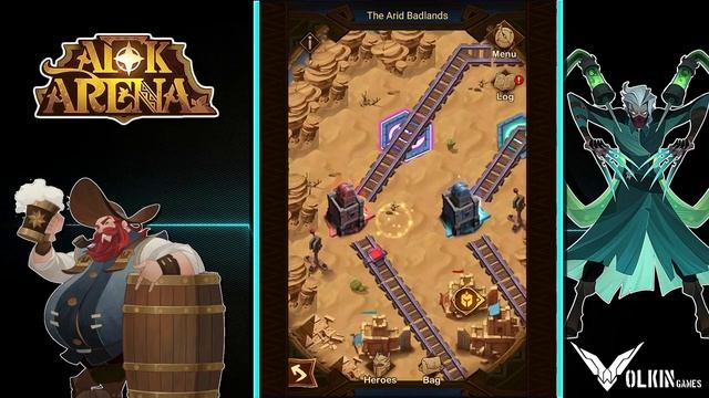 THE ARID BADLANDS FAST GUIDE!!! [AFK ARENA] смотреть онлайн