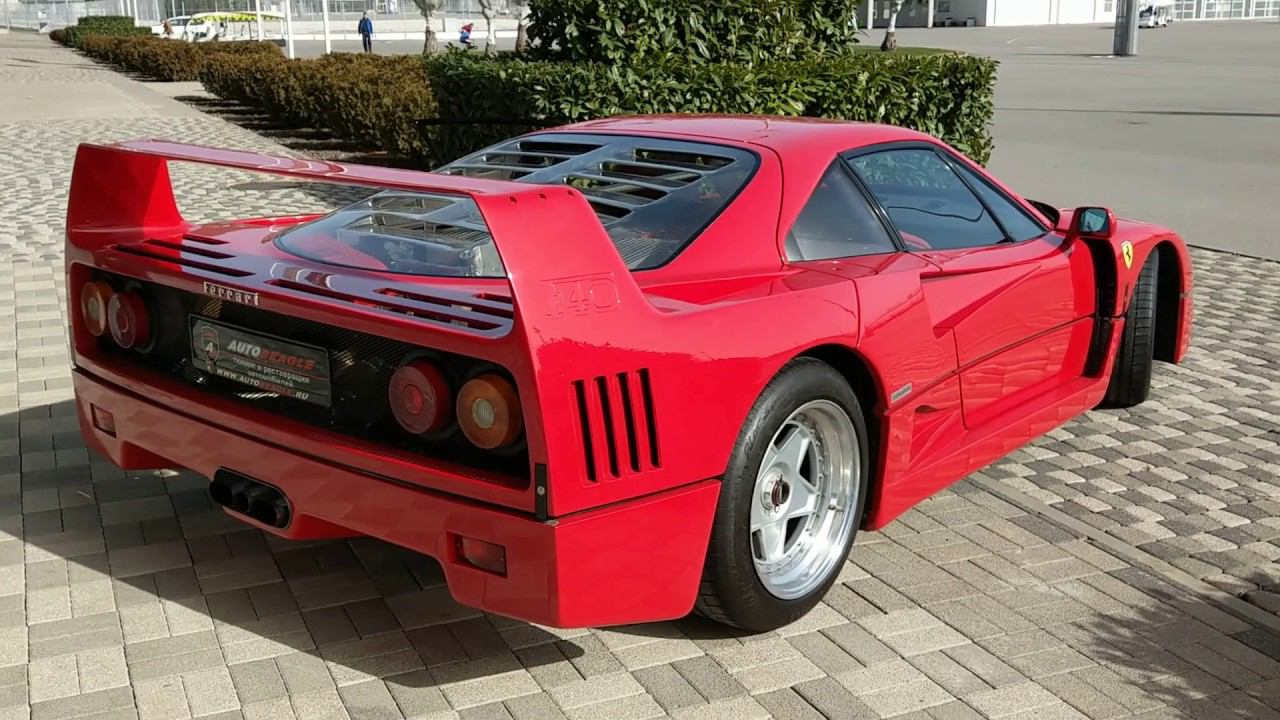 Звук двигателя Ferrari F40
