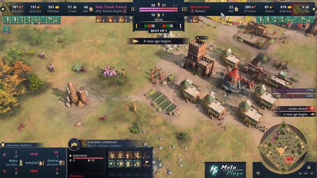 Age of Empires 4: Genghis Khan's Legacy Qualifier 1 - Bronze - Chuckfrancis vs XFactorLive смотреть онлайн