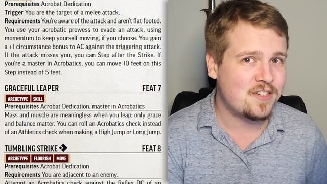 ACROBAT ARCHETYPE GUIDE - Pathfinder 2e смотреть онлайн