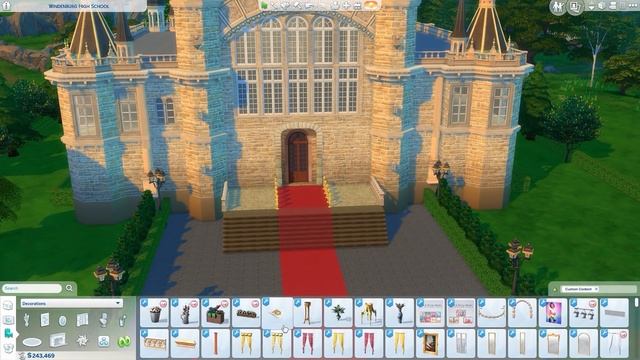 SIMS 4 ROYAL WEDDING CHURCH | Speed Build смотреть онлайн