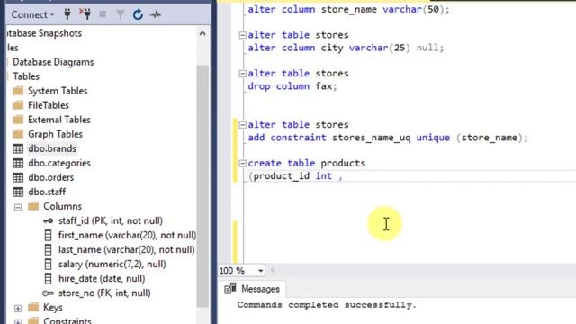 13 - | MS SQL Server For Beginners | - | Alter Table Statement | - Part 2 смотреть онлайн