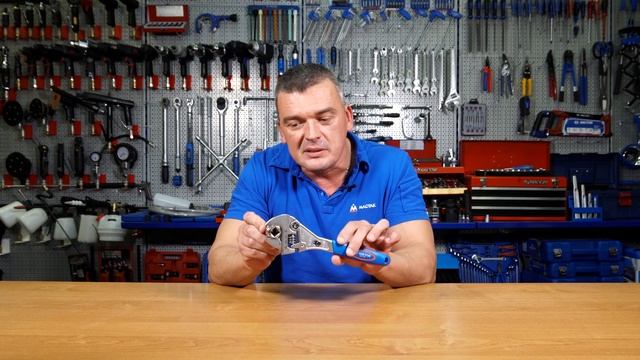 Разводной ключ с трещоточным механизмом KING TONY смотреть онлайн