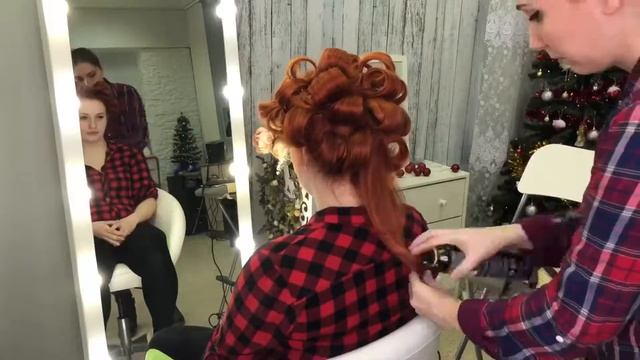 Видео урок «Локоны-косы» смотреть онлайн