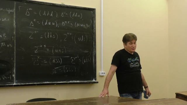 Парфёнов К. В. - Введение в физику элементарных частиц - Симметрии адронов (Лекция 4) смотреть онлайн