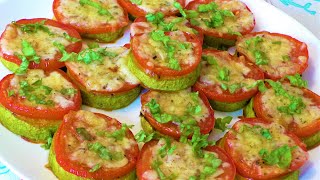 КАБАЧКИ С ПОМИДОРАМИ И СЫРОМ В ДУХОВКЕ? ВКУСНЕЕ ВЫ НЕ ПРОБОВАЛИ ? ПРОСТО И БЫСТРО ? ЛУЧШИЙ РЕЦЕПТ! смотреть онлайн